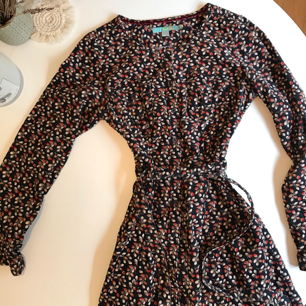 Boden Cord Fall Dress
